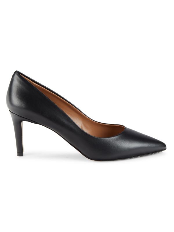 Bruno Magli Stella Pointed Toe Leather Pumps